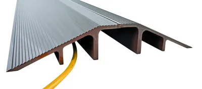 Vestil XHCR-60-BRN Aluminum Extruded Hose-Cable Crossover 3