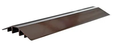 Vestil XHCR-60-BRN Aluminum Extruded Hose-Cable Crossover