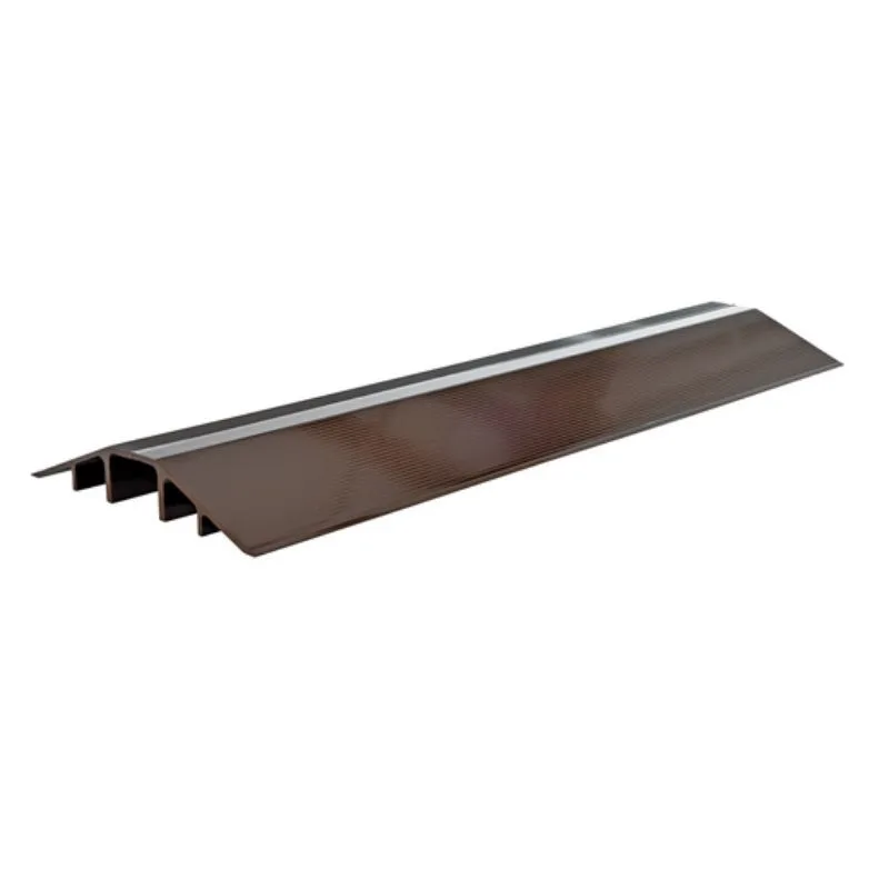 Vestil XHCR-60-BRN Aluminum Extruded Hose-Cable Crossover