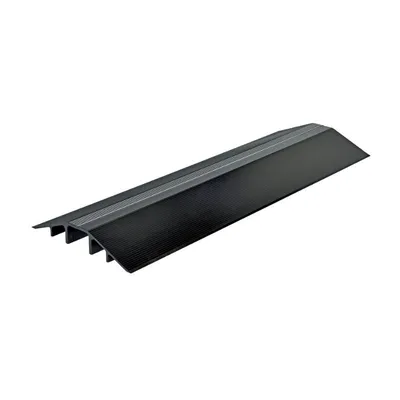 Vestil XHCR-72-BK Aluminum Extruded HoseCable Crossover