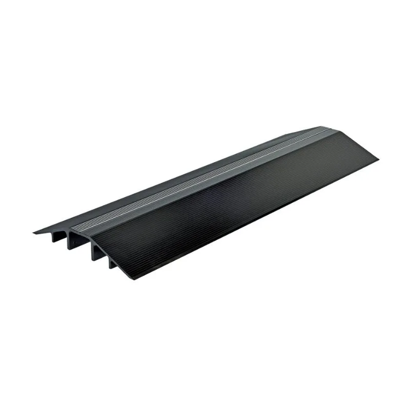 Vestil XHCR-72-BK Aluminum Extruded HoseCable Crossover
