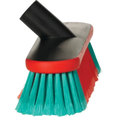 Vikan Vehicle Brush Waterfed 10.6 Inch Soft/Split Black ﻿