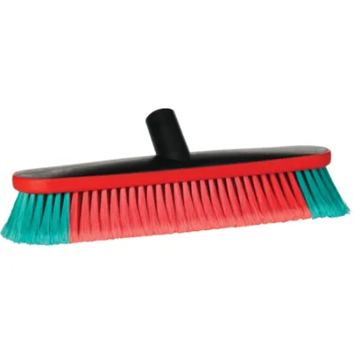 Vikan Vehicle Brush Waterfed 14.6 Inch Soft/Split Black