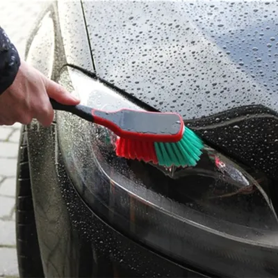 Vikan Multi Brush/Rim Cleaner 12.2 Inch Soft/Split Black