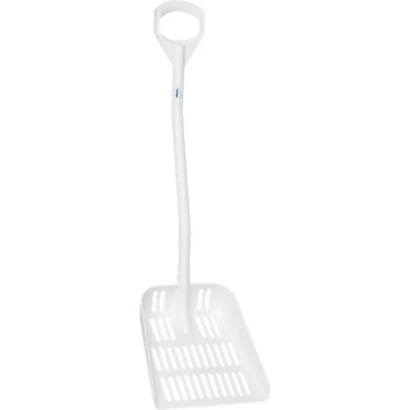 Vikan Ergonomic Shovel with Drain Holes 13.8 Inch