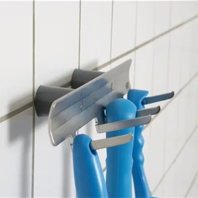 Vikan 0617 Wall Bracket for 4 Products 12 inch