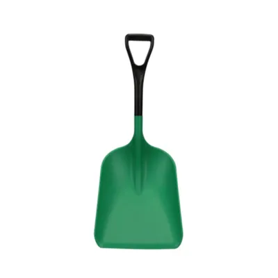 Vikan 6897SS Safety Shovel with Short Handle 14 Inch Blade Green