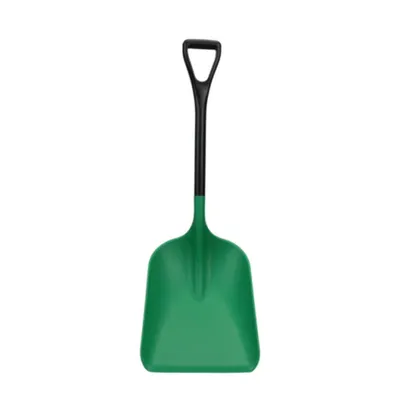 Vikan 6900SS Safety Shovel with Standard Handle 13.8 Inch Blade Green