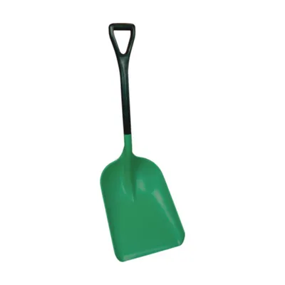 Vikan 6900SS Safety Shovel with Standard Handle 13.8 Inch Blade Green