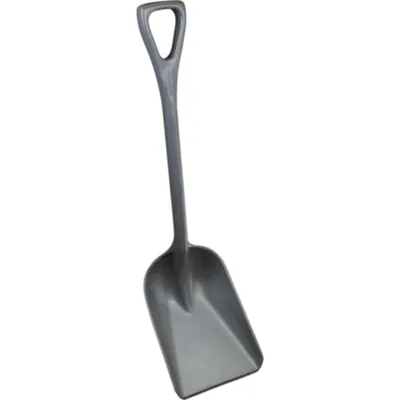 Vikan 6982RG One-Piece Regrind Shovel 13.7 Inch Gray