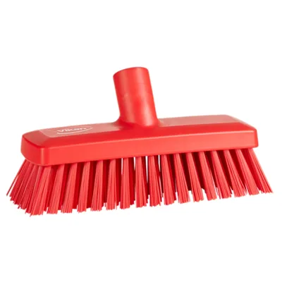 Vikan Compact Wall Deck Scrub 8.9 Inch Stiff