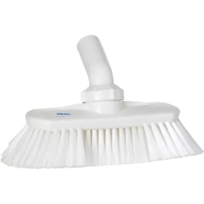 Vikan Washing Brush with Angle adjustment Waterfed 9.4 Inch Soft/split