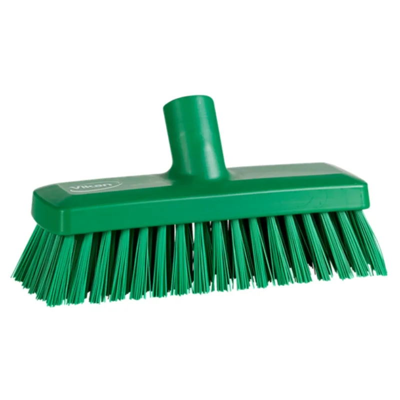 Vikan Compact Wall Deck Scrub 8.9 Inch Stiff