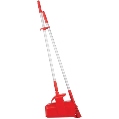 Vikan Lobby Dustpan w/Broom 14.6 Inch
