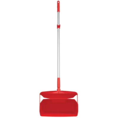 Vikan Lobby Dustpan w/Broom 14.6 Inch