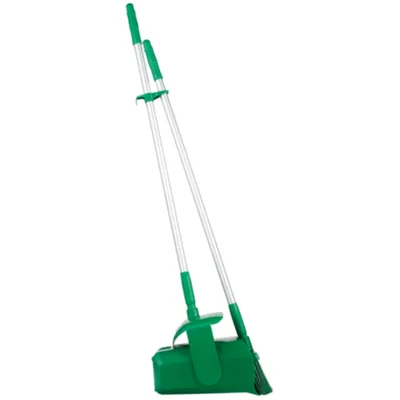 Vikan Lobby Dustpan w/Broom 14.6 Inch