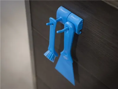 Vikan Hygienic Wall Bracket Double Hook Module