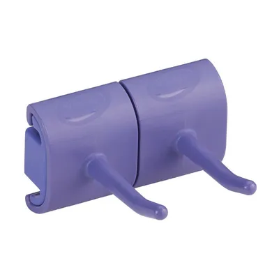 Vikan Hygienic Wall Bracket Double Hook Module