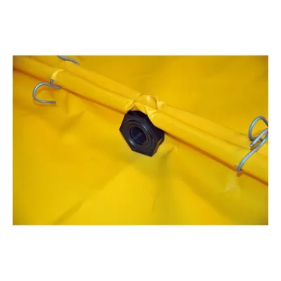 Vestil VLPUT-BF Bulkhead Fitting Flexible Spill Deck