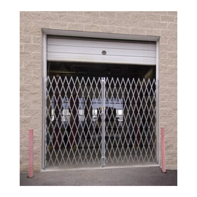 Vestil VPFG-875 Galvanized Steel Double Fold Scissor Gate