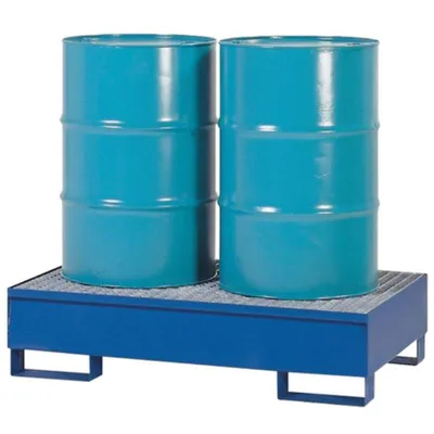 Vestil VSRB-2 Steel Vertical Drum Retention Basin (1)