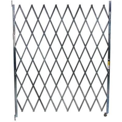 Vestil VSSG-1070 Galvanized Steel Single Fold Scissor Gate (1)
