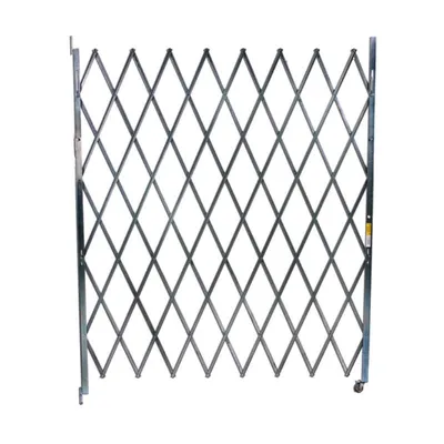 Vestil VSSG-1070 Galvanized Steel Single Fold Scissor Gate