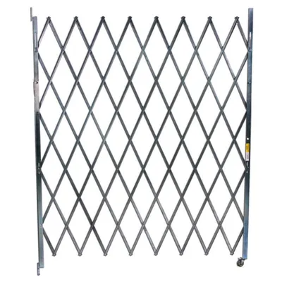 Vestil VSSG-1080 Galvanized Steel Single Fold Scissor Gate (1)