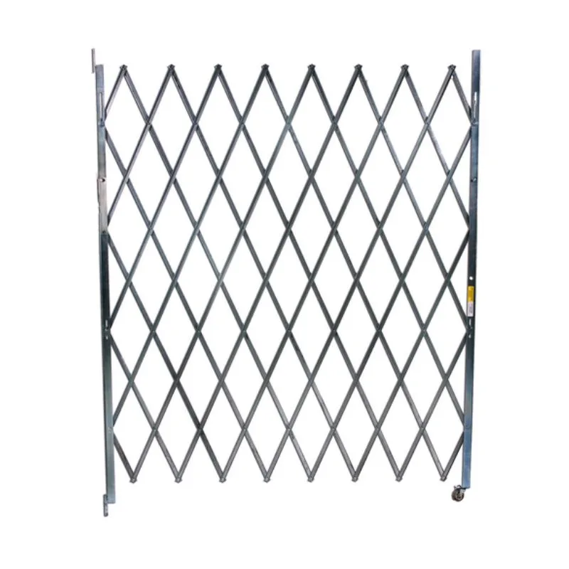 Vestil VSSG-1080 Galvanized Steel Single Fold Scissor Gate