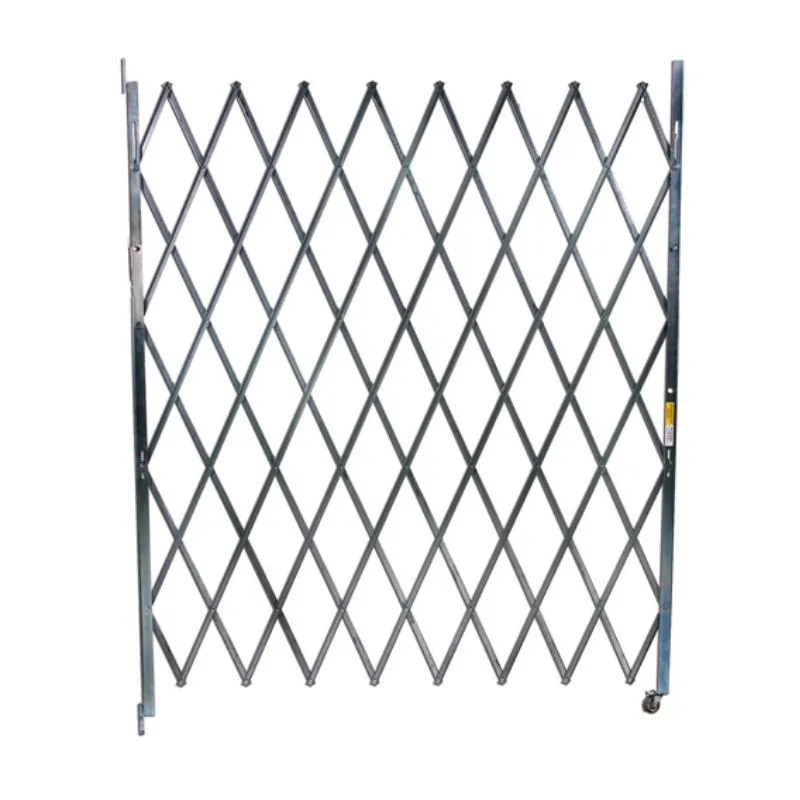 Vestil VSSG-470 Galvanized Steel Single Fold Scissor Gate