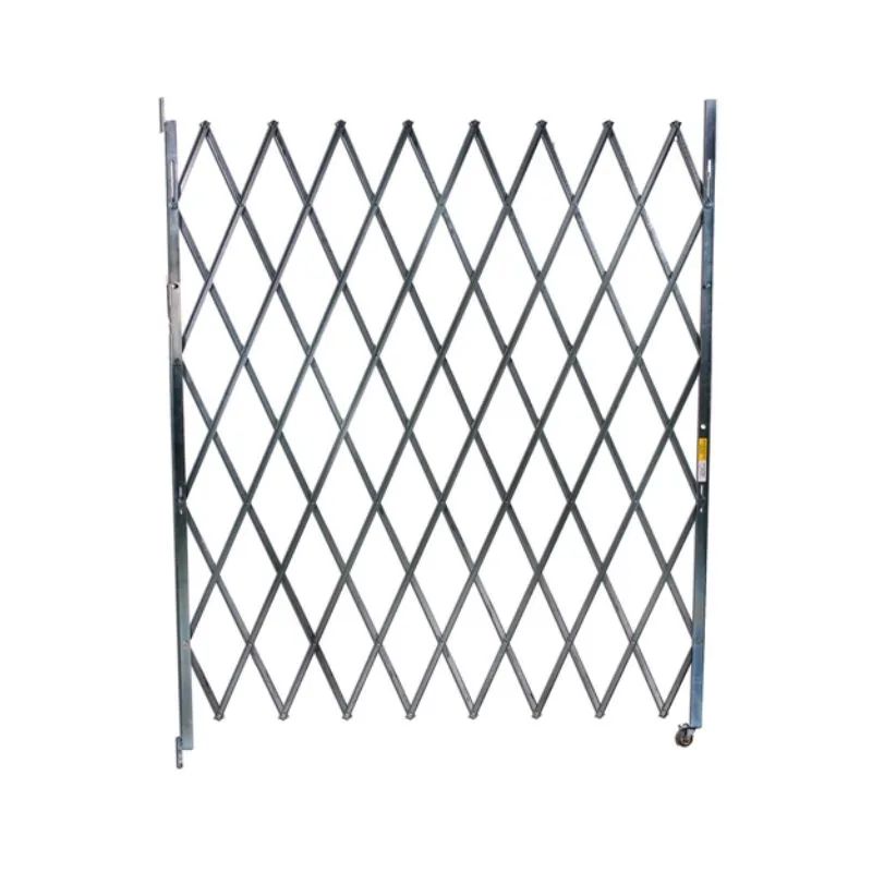 Vestil VSSG-485 Galvanized Steel Single Fold Scissor Gate
