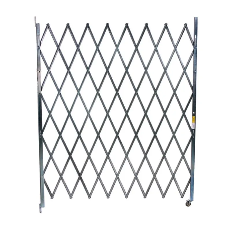 Vestil VSSG-570 Galvanized Steel Single Fold Scissor Gate