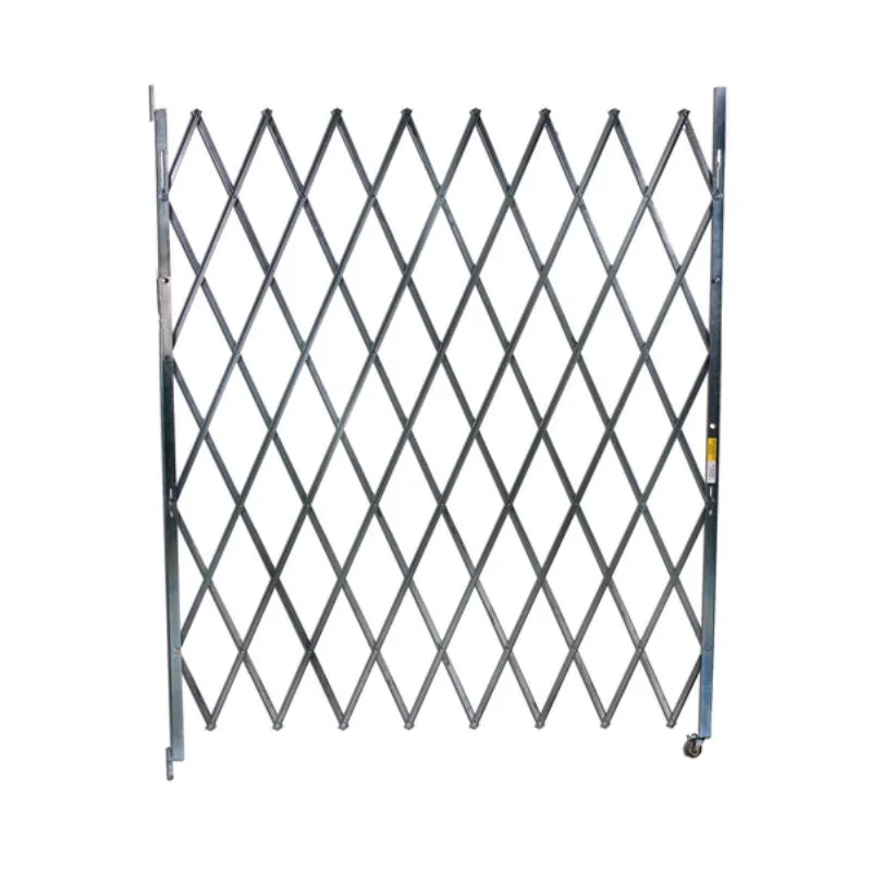 Vestil VSSG-580 Galvanized Steel Single Fold Scissor Gate