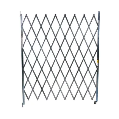 Vestil VSSG-675 Galvanized Steel Single Fold Scissor Gate