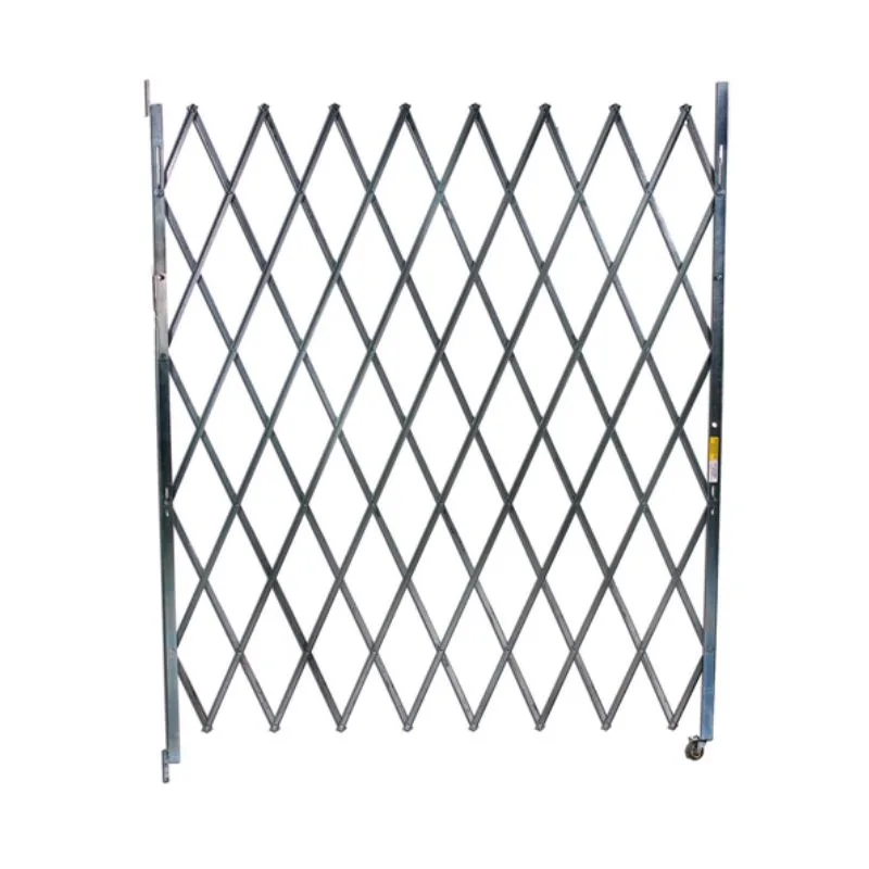 Vestil VSSG-675 Galvanized Steel Single Fold Scissor Gate