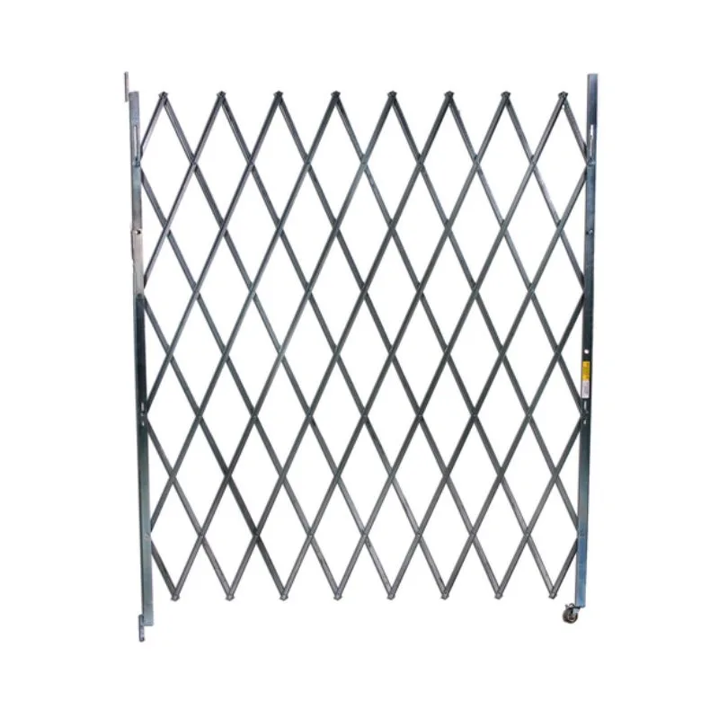 Vestil VSSG-680 Galvanized Steel Single Fold Scissor Gate