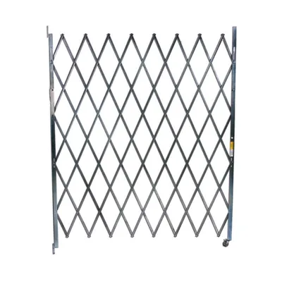 Vestil VSSG-770 Galvanized Steel Single Fold Scissor Gate