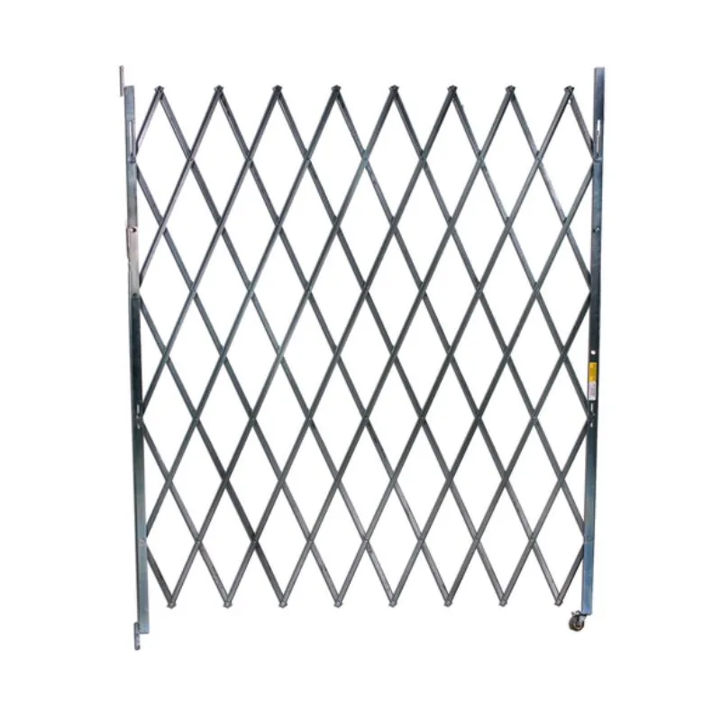 Vestil VSSG-770 Galvanized Steel Single Fold Scissor Gate