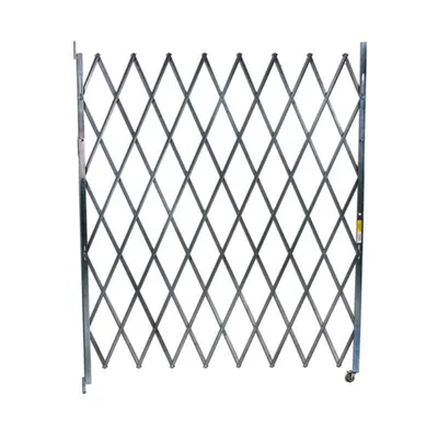 Vestil VSSG-775 Galvanized Steel Single Fold Scissor Gate
