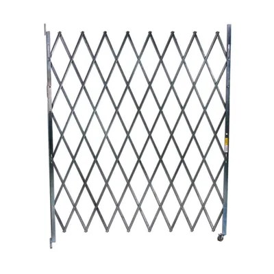 Vestil VSSG-870 Galvanized Steel Single Fold Scissor Gate