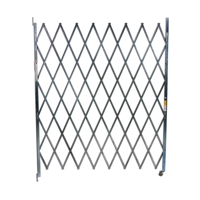 Vestil VSSG-870 Galvanized Steel Single Fold Scissor Gate