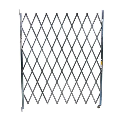 Vestil VSSG-970 Galvanized Steel Single Fold Scissor Gate