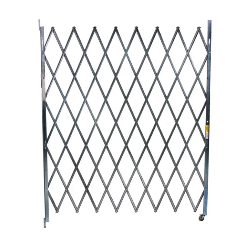 Vestil VSSG-970 Galvanized Steel Single Fold Scissor Gate