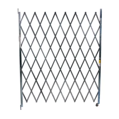 Vestil VSSG-980 Galvanized Steel Single Fold Scissor Gate