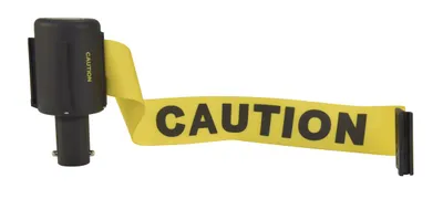 WBS-CAUTION stanchion shown from an alternate angle