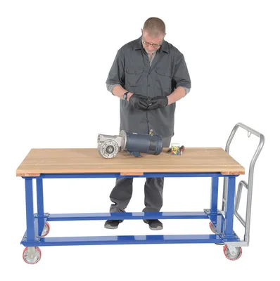 Vestil WHPT-3060-WT Steel Work Height Platform Truck 4