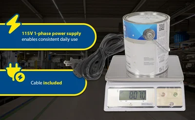 Vestil BDSC-66 Aluminum/Stainless Steel Parts Scale - product feature image