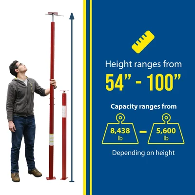 Vestil FJB-100 Basement Floor Jack - product feature image