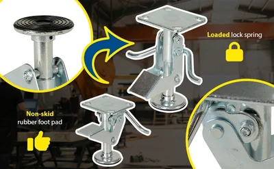Vestil FL-6 Economical Floor Lock - product feature image