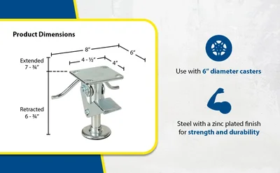 Vestil FL-6 Economical Floor Lock - product feature image